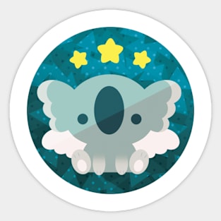 Flying Koala Sticker